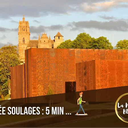 La Maison Bleue Suite- Lodge Et Duplex En Hyper-Centre De Rodez 로데즈