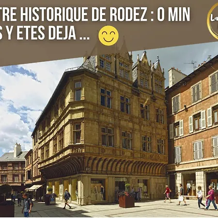 La Maison Bleue Suite- Lodge Et Duplex En Hyper-Centre De Rodez