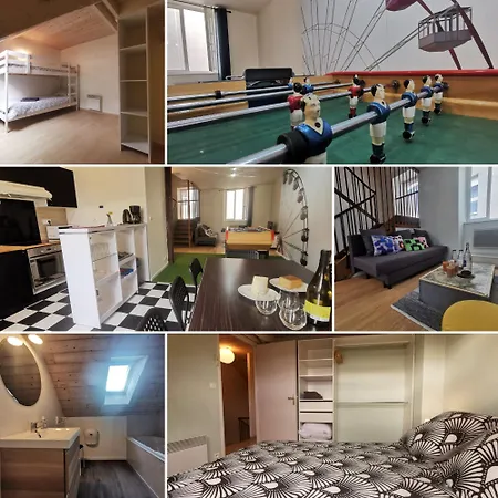 La Maison Bleue Suite- Lodge Et Duplex En Hyper-Centre De Rodez 아파트 *