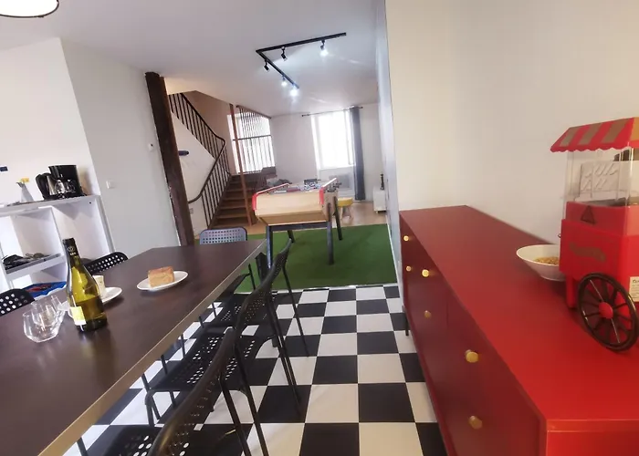 La Maison Bleue, Διαμέρισμα